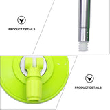 Stainless Steel Rotary Mop Pole Replacement, Green, Durable and Easy to Use, 1Set V1192-AZ-W-25620