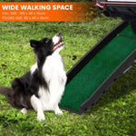 Furtastic Foldable Plastic Dog Ramp with Synthetic Grass PTS-EJE-DF-GRS