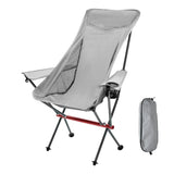 Ultra-Light 1.5KG Portable Folding Rock Camping Chair No Tools Setup 150kg Capacity Heat-Resistant V985-MOONCHAIR