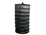 Herb Drying Rack Fluorescent Green Zipper Cover Opening Design Multifunctional Waterproof Hanging V1294-YM0901-3117240220812