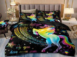 Unicorn Major Amalfi Leaf Quilt / Doona / Duvet Cover set V745-AQ041983D3