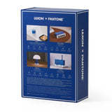 Lexon GIFT Set PANTONE - Includes Mino Mini, Flip Classic Clock, Mina M Lamp, Thykho 3 V398-LD-LBPT01-B