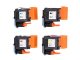 4 Pcs Printhead Printer Head Magenta Black Cyan Yellow Print Head Replacement for HP Designjet 100 V1294-YM0703-3113230045411
