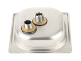 G1/2 Stainless Steel Automatic Cup Washer Cleaner Glass Rinser for Bar Pub RestaurantS V1294-YM0901-3118200178111