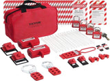 Electrical Lockout Tagout Kit, 47 PCS Safety Loto Kit Includes Padlocks, Hasps, Tags, Nylon Ties, V952-AQSJTZ47JBDGWLU0XV0
