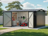 Giantz Garden Shed 3x2.18M Outdoor Storage Sheds Tool Workshop House Shelter SHED-GAB-7X10-ABC