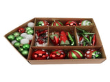 Christmas Tree Ornaments Assorted Set Lightweight Electroplated Christmas Tree Hanging Balls V1294-YM0512-3115220146714