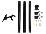 Flag Pole Heavy Duty Carbon Steel Anti Tangling 2 Mounting Angle Adjustable Flag Pole Kit for V1294-YM0901-3111250177211