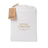 Royal Comfort Vintage Washed 100% Cotton Sheet Set Queen - White ABM-10002577