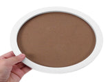Set of 8 Round Picture Frames, Transparent Plastic Desk Photo Display Decor V1370-AZ4-17273
