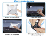 10 Pcs White Heavy-Duty Suction Cup Mount for Starlink Mini - All-Weather Car, RV & Boat Bracket V888-ELOSUNG47078