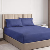Ramesses Royal Blue 2000TC Cooling Bamboo Combo Set King V442-KIT-FITTEDSS-2000COOLBAMBOO-ROYALBLUE-KI