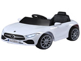 Kids Electric Ride On Car Licensed Outdoor Toys Cars Music Remote White RCAR-CLS350-LS-WH