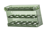 30 Count Flip Fridge Egg Tray Container PET Auto Keep Eggs Fresh Flip Egg Tray Container for V1294-YM0901-3118230244811