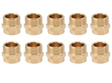 10PCS Directional Slot Nozzle Brass Cooling Misting Rustproof Heat Resistant Water Hose Nozzle for V1294-YM0706-3111230168112