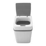 Motion Sensor Trash Can Smart Waterproof Automatic Garbage Can with Lid for Bedroom Bathroom Kitchen V1294-YM0706-3117230160511