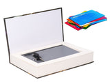 Safe Box Innovative Simulated Book Locking Box with Keys for Cash Money Jewelry Storing V1294-YM0901-3114210009611