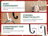 2025 New Over The Door Hooks 4 Pack, Upgrade Garland and Stocking Mantel Holders, Christmas V1258-DP02-C-2526
