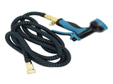 Expandable Garden Hose Leakproof Lightweight Flexible Water Hose Kink Resistant 10 Spray Modes Black V1294-YM0901-3111240035211