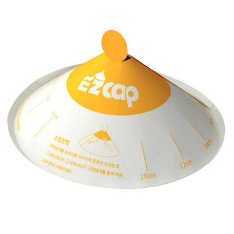 100X Paper Lid for Frypan Disposable Cooking Pan Cap Oli Splash Protection V274-HA-DSP-DSCAP-YE100