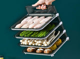 Wall Mounted Food Sorting Tray 4 Layers Storage Tray Collapsible Side Dish Stacking Storage for V1294-YM0626-3118220317513