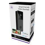 Connect SmartHome Full HD Video Doorbell - Black V1031-CSH-CAMDBBB