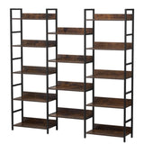 VEVOR Metal Bookshelf Rustic Bookshelf 14-Tier for Living room Bedroom & Office V952-JSSJZFXJSM14F3DI3V0