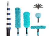 9m Extendable Ceiling Duster Kit Heavy Duty Telescopic Pole Cleaner V63-954071