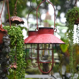 2PS Retro Metal Solar Light Weatherproof, Ambiance Light for Garden & Camping, Wire-Free & Portable V1385-TYGD-WU-924-008