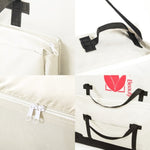 Massage Table Bed Portable Delux Wheeled Carry Bag 70cm WHITE V274-MT-WHEELBAG-70