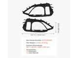 Cab Enclosure Upper Doors, Compatible with Polaris RZR XP 1000/XP Turbo 2014-2023, Soft Upper Doors, V952-BDWQPOLARISRN7Z3V001V0
