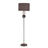 Murano Floor Lamp - Brass/Pewter V558-LL-27-0206PT
