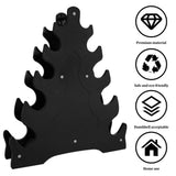 Dumbbell Storage Rack Compact Dumbbell Rack Black for Home Gym Use 1Pcs V1370-AZ4-14901