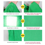 Hridz Premium Quality 2x3m Green Screen Photo Backdrop Muslin Background Studio Curtain with pocket V571-0728040811546