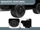 Kahuna Ford Ranger Electric Kids Ride On Car - Black CAR-FRD-707-BK