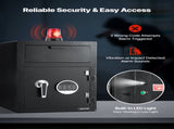 1.2 Cubic Feet Drop Safe, Large Capacity Front Drop Slot Safe Box with Digital Keypad, Heavy Duty 2 V952-TDSBXJ141420DFPNC001V9