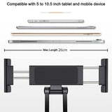 Tablet Stand Kitchen Desktop Aluminium Phone Tablet Stand Wall Mount Laptop Stand Large Clip V1263-JX-7789