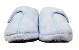 ARCHLINE Orthotic Plus Slippers Closed Scuffs Pain Relief Moccasins - Baby Blue - EU 42 V563-AS111-42