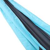 Hanging Chair Bed Dual Use Portable Hammock Swing for Camping Courtyard Corridor OutdoorBlue Gray V1294-YM0901-3116200020313