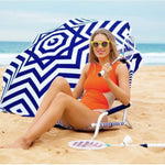 2pc Lazy Dayz Foldable Beach Chair - Makena V915-LD0005