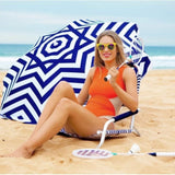 2pc Lazy Dayz Foldable Beach Chair - Makena V915-LD0005