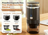 Portable Handheld Coffee Maker, compatible with K Cup Capsules and Ground Coffee, Manually Operated V1188-MS-327-01