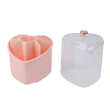 8Pcs Makeup Brushes with Rotating Brush Container Cosmetics Brushes Holderganizer with Clear Lid V1294-YM0901-3117240236412