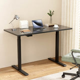 Artiss Standing Desk Motorised Dual Motor Black 120CM HASD-268-BKDF-BKDB-120