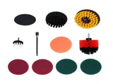 11PCS Drill Brush Attachment Power Scrubber Polishing Pad for Wall Cleaning Ground Dust Removal V1294-YM0901-3114210067011