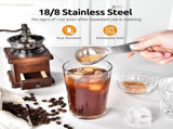 2 Tablespoon Metal Measuring Spoon Set of 2 with Short Handled Measure Scooper V1258-DP02-C-376