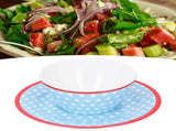 4Pcs/Set Salad Fruit Plate Dish Bowl Set Dinnerware Tableware for Home Restaurant Supplies V1294-YM0721-3118210043511