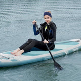 Inflatable Stand Up Paddle Board, 152 mm Wide SUP Paddleboard, with Board Accessories, Pump, Paddle, V952-CQJBPTKPTKBLR6D1UV0