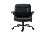 Artiss Executive Office Chair Mid Back Black OCHAIR-G-7023-BK