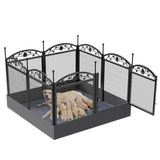 HeavyDuty Metal Dog Playpen w/ Waterproof Border V178-66735